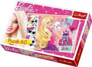 Puzzle 60 Barbie Ikona Mody - 2839382126