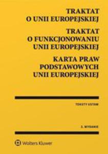 Traktat O Unii Europejskiej Traktat O Funkcjonowaniu Unii Europejskiej - 2846067303
