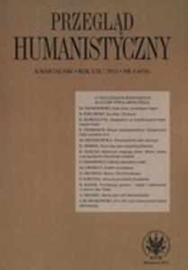 Przegld Humanistyczny 2015/3