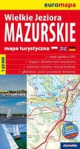 Wielkie Jeziora Mazurskie 1:60 000 Mapa Turystyczna - 2839268837