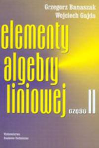 Elementy Algebry Liniowej Cz.2 - 2845960552