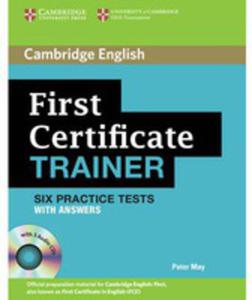 First Certificate Trainer Practice Tests With Answers + Audio Cds (3) - 2839760543