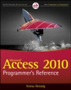 Access 2010 Programmer's Reference - 2848184559