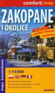 Zakopane I Okolice 1:15 000 Kieszonkowy Plan Miasta - 2839223686