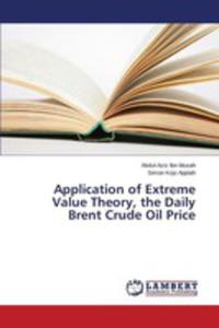 Application Of Extreme Value Theory, The Daily Brent Crude Oil Price - 2857158812