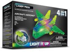 Klocki Laser Pegs 4 W 1 Aircraft - 2840464301