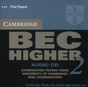 Cambridge Bec 2 Higher: : Audio Cd - 2839762312