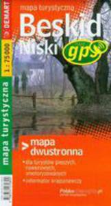 Beskid Niski Mapa Turystyczna Dwustronna - 2850807509