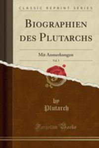 Biographien Des Plutarchs, Vol. 5