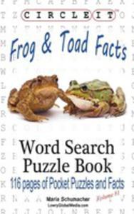 Circle It, Frog And Toad Facts, Word Search, Puzzle Book