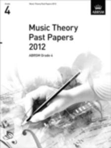 Music Theory Past Papers 2012, Abrsm Grade 4 - 2839923420