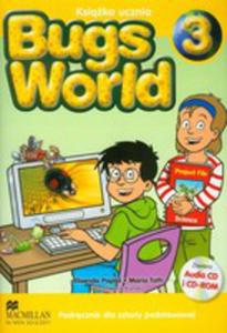 Bugs World 3 Podrcznik Z Audio Cd I Cd-rom - 2856121098