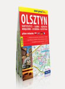 Olsztyn Bartoszyce Iawa Ktrzyn Mrgowo Ostrda I Szczytno Plan Miasta 1: 15 000 - 2855073911