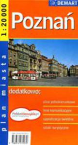 Pozna. Plan Miasta W Skali 1:20 000 - 2839262220