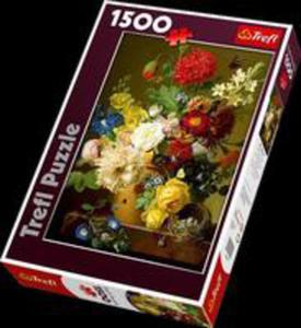 Puzzle 1500 Martwa Natura Z Kwiatami Trefl - 2846935218