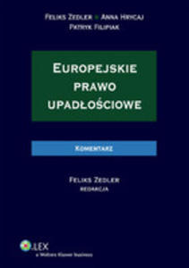 Europejskie Prawo Upadociowe Komentarz