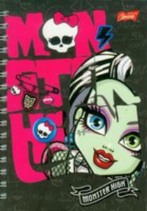 Notes Spiralny Monster High A6 Wzory - 2855405725