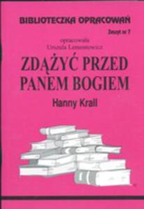 Biblioteczka Opracowa Zdy Przed Panem Bogiem Hanny Krall - 2857032680