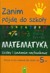 Zanim Pjd Do Szkoy Matematyka - 2839737134