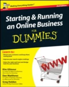 Starting And Running An Online Business For Dummies - 2849498037