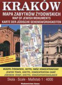 Krakw Mapa Zabytkw ydowskich 1:4000 - 2839332268