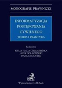 Informatyzacja Postpowania Cywilnego Teoria I Praktyka - 2855095159