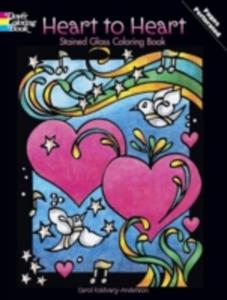 Heart To Heart Stained Glass Coloring Book - 2841703687