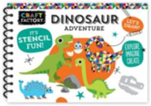 Craft Factory Stencil Book - Dinosaur - 2855665371