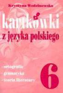 Kartkwki Z Jzyka Polskiego Klasa 6 - 2839223640