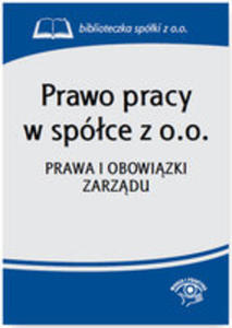 Prawo Pracy W Spóce Z O.o.