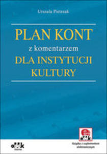 Plan Kont Z Komentarzem Dla Instytucji Kultury (Z Suplementem Elektronicznym) - 2848638784