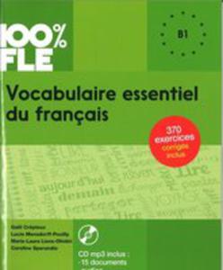 100% Fle Vocabulaire Essentiel Du Francais B1 + Cd Mp3 - 2848652411