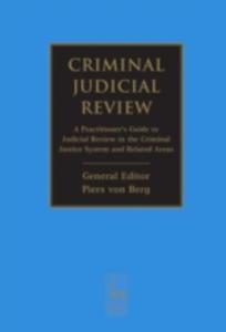 Criminal Judicial Review - 2840067184