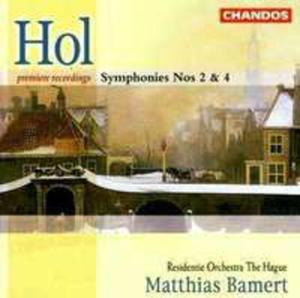 Hol: Symphonies 2 & 4 - 2839250861