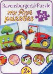 Puzzle Moje Pierwsze Puzzle Zwierzta Na Farmie 9x2 - 2857221289