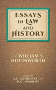 Essays In Law And History - 2849007574