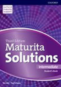 Maturita Solutions 3rd Edition Intermediate Student's Book Cz - 2856633253