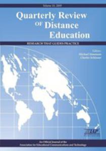 The Quarterly Review Of Distance Education Volume 10 Book 2009 - 2853975251