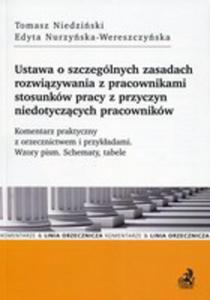 Ustawa O Szczególnych Zasadach Rozwizywania Z Pracownikami Stosunków Pracy Z...