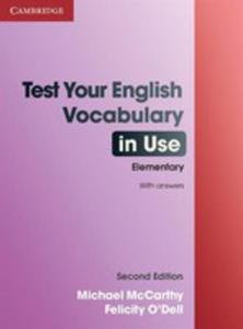Test Your English Vocabulary In Use Elementary With Answers - 2839872525