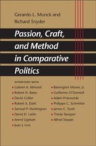 Passion, Craft, And Method In Comparative Politics - 2847655268