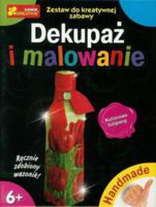 Handmade - Dekupa I Malowanie. Kolorowe Tulipany - 2840389893