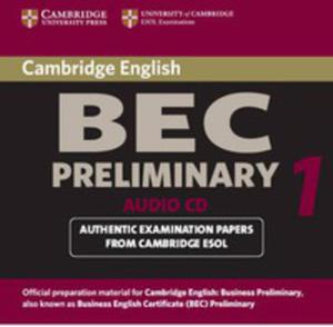 Cambridge Bec 1 Preliminary: : Audio Cd - 2839762307