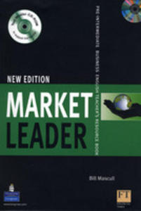 Market Leader Pre-intermediate New Edition - Teacher's Book Plus Test Master Cd-rom Plus Dvd [Ksika Nauczyciela Plus Test Master Cd-rom Plus Dvd] - 2839265919