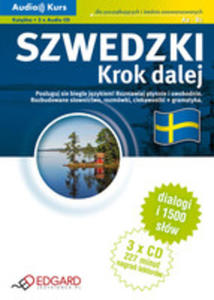 Szwedzki - Krok Dalej. Kurs Audio (Ksika + 3 Audio Cd) - 2856570137