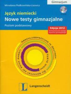 Nowe Testy Gimnazjalne Jzyk Niemiecki Z Pyt Cd - 2839285066