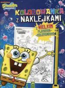 Kolorowanka Z Naklejkami - Spongebob - 2840166662