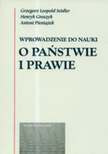 Wprowadzenie Do Nauki O Pastwie I Prawie - 2843673110