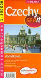 Czechy See It. Mapa Samochodowa W Skali 1:350 000