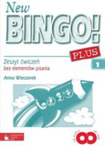 New Bingo! Plus 1 Zeszyt wicze Bez Elementw Pisania Z Pyt Cd - 2856570255